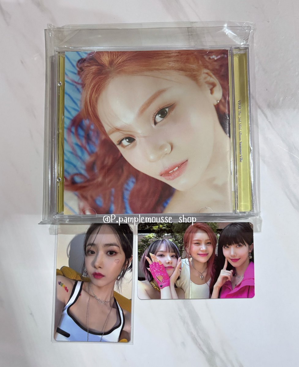 P_pamplemousse_'s tweet photo. WTS✨อัลบั้มVIVIZ-JEWEL ver. [ปกออมจี/Umji] 185฿ รวมส่งems❗️ได้ของครบ❗️ 
#ตลาดนัดVIVIZ #ตลาดนัดบีบีจี #ตลาดนัดGfriend https://t.co/yeP1GCJ01b