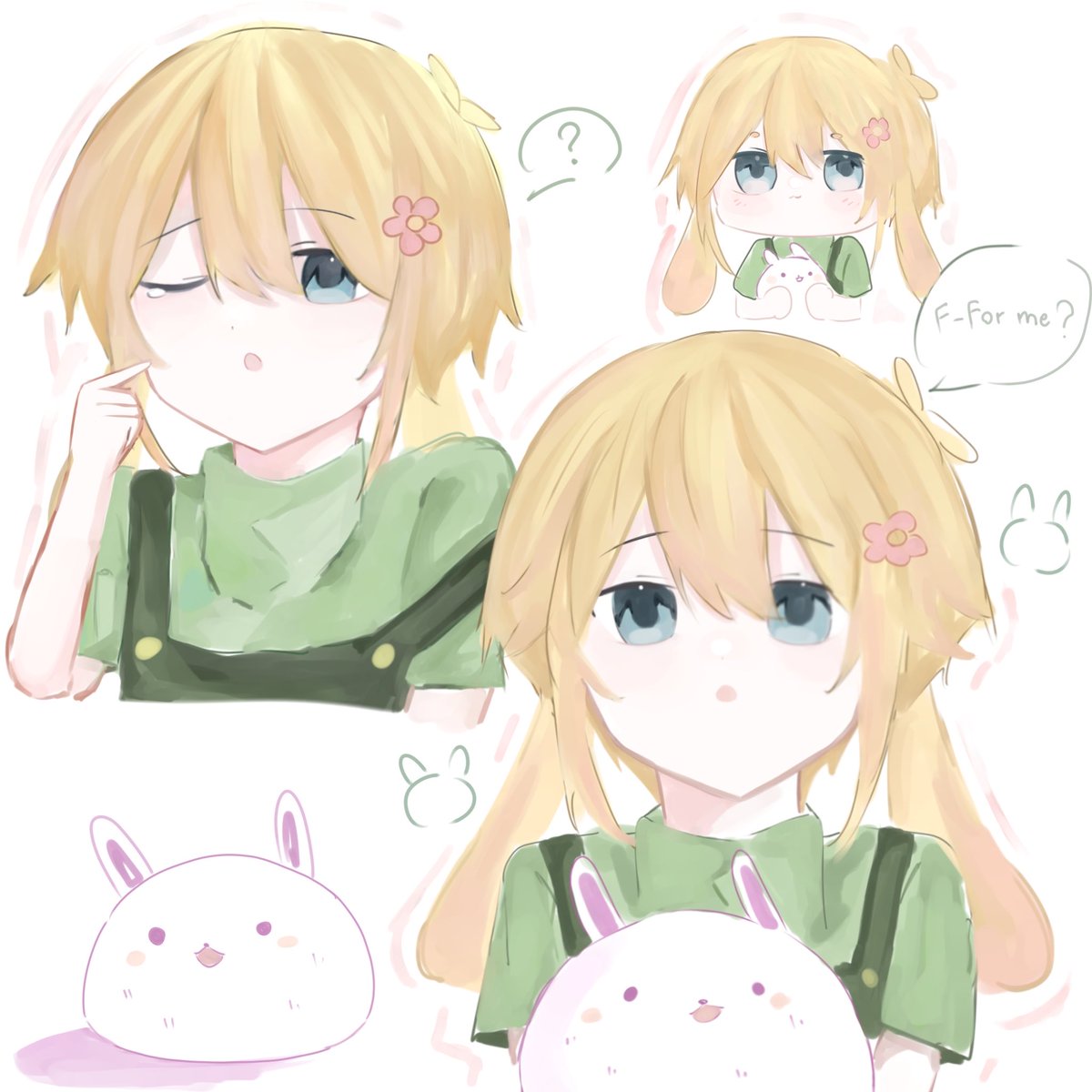 Cheesetadesu's tweet image. #OMORIFANART