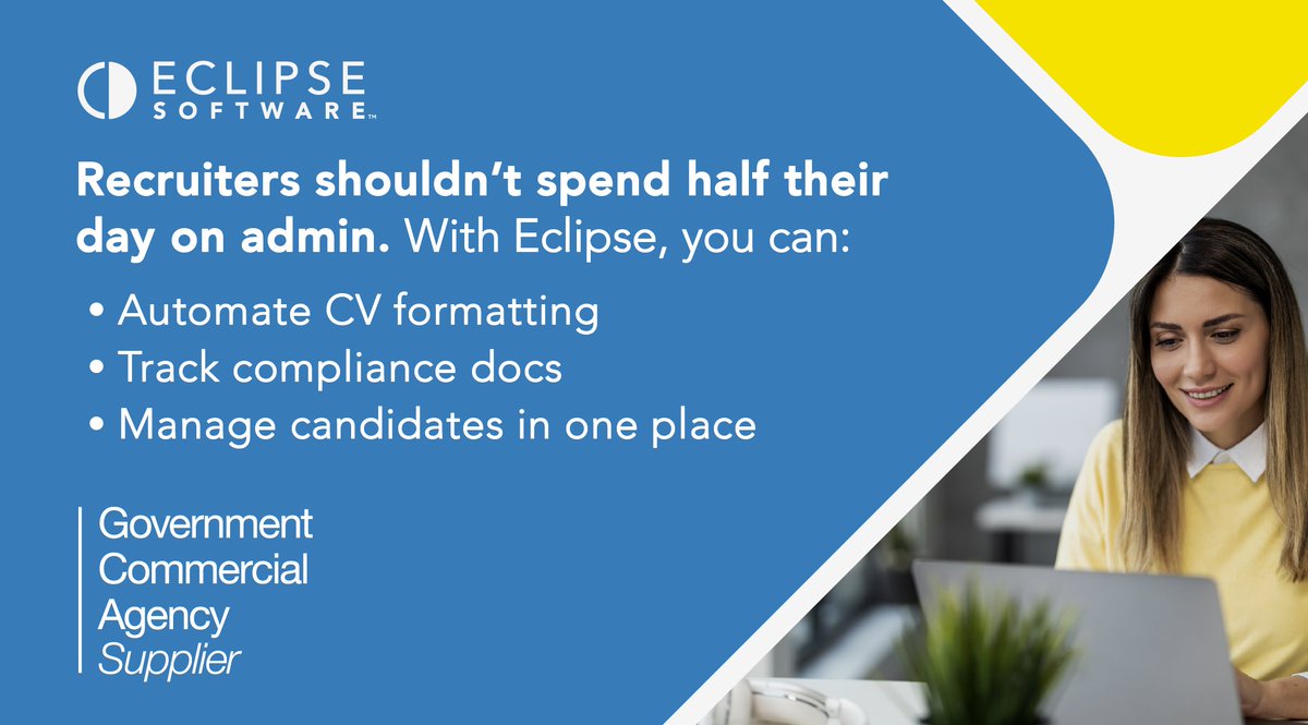 eclipse_rm's tweet photo. The best recruitment agencies aren’t adding more tools; they’re building smarter workflows.
Forward-thinking agencies are cutting through the noise by streamlining workflows, improving visibility, and making faster, smarter decisions
https://t.co/Jm047sEvN6

#RecruitmentSoftware https://t.co/etPI4viMRd