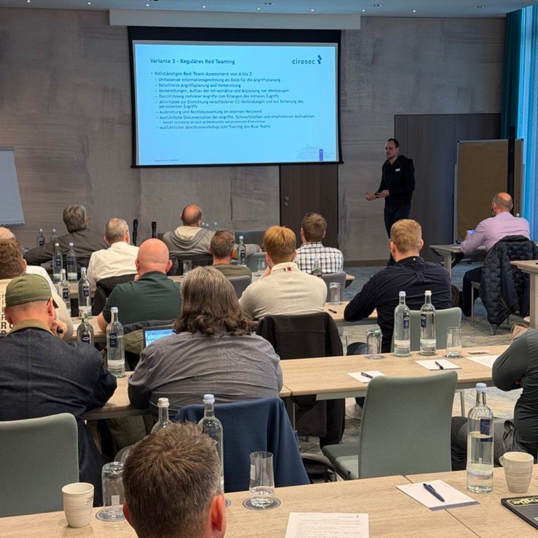 cirosec GmbH tweet media