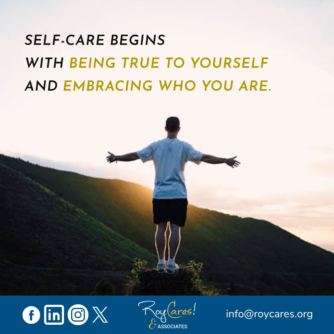 roycaresorg's tweet image. Stay authentic &amp;amp; honor inner truth in every moment.
Confidence grows naturally when self-acceptance becomes a daily practice.
🌐:roycares.org

#SelfLove #Support #SelfWorth #Motivation #Peace
#SucceedInRecovery #RecoverySpecialist #LetsGetStarted #RoyCaresAndAssociates