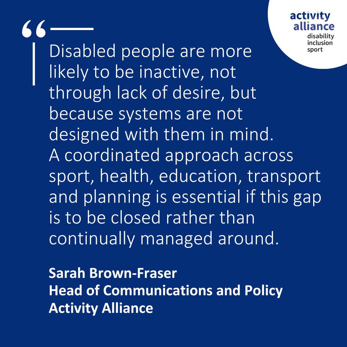 Activity Alliance tweet media