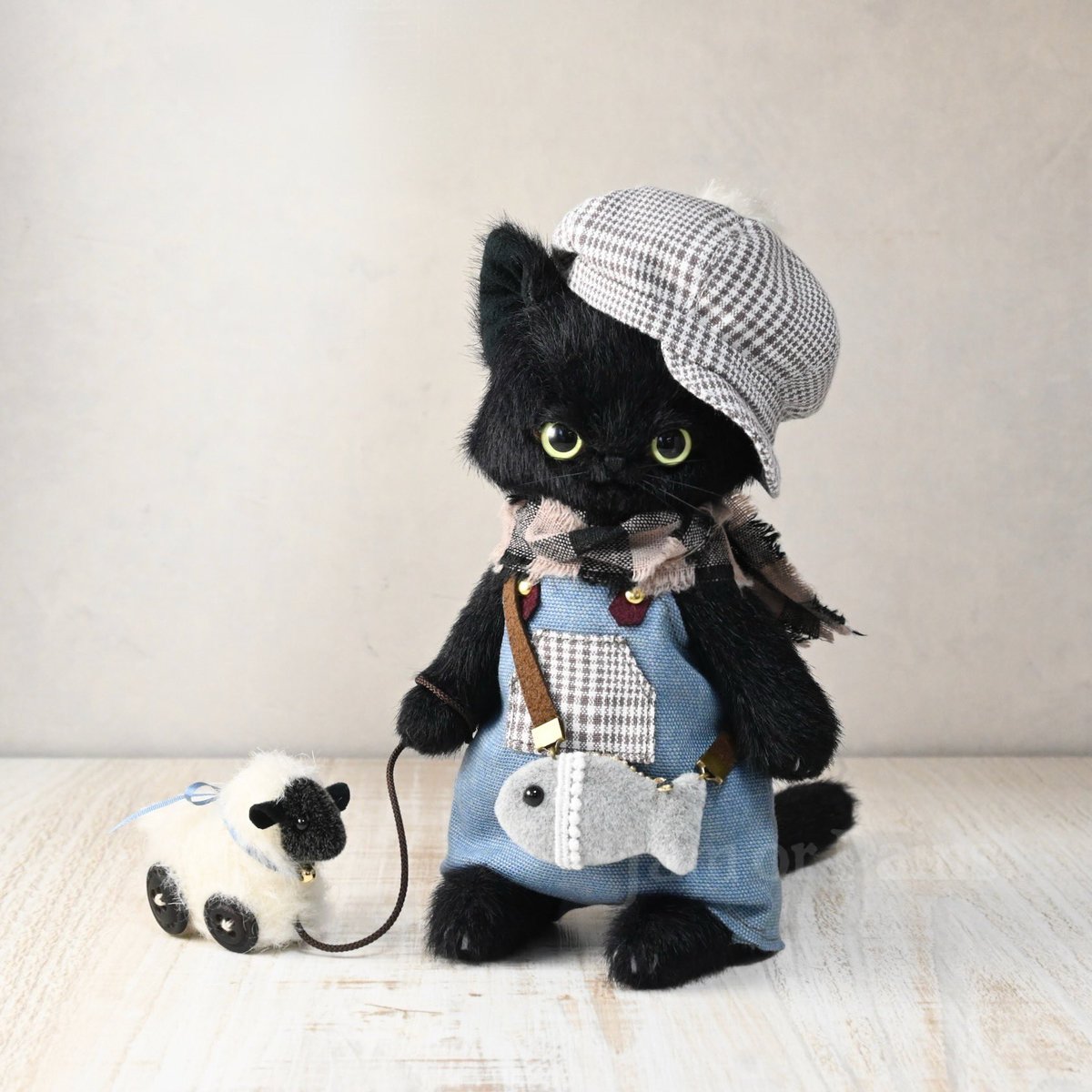 Jam or Pains.様 ちょこんと黒猫 ぬいぐるみ 【公式通販】