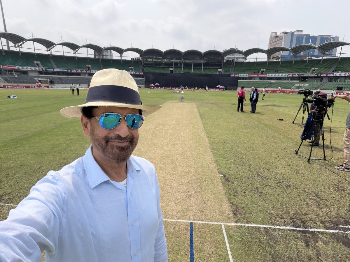AtharAliKhan97's tweet image. 2nd ODI pitch #BANvsNZ #Dhaka #Bangladesh