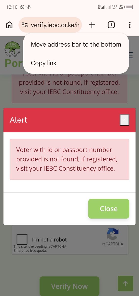 CharloteEnglish's tweet photo. @joan_reals @IEBCKenya My case too...I Regis yesterday https://t.co/M1TBbJn0rQ