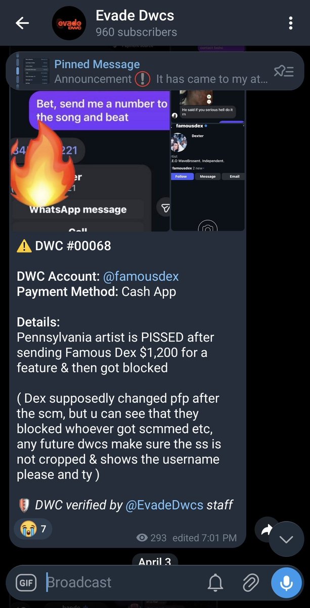 imcloudy's tweet photo. @FamousDex got posted for scamming 1.2k😭

Proof: https://t.co/0fT99JmEsp https://t.co/zkPVRyJiVD