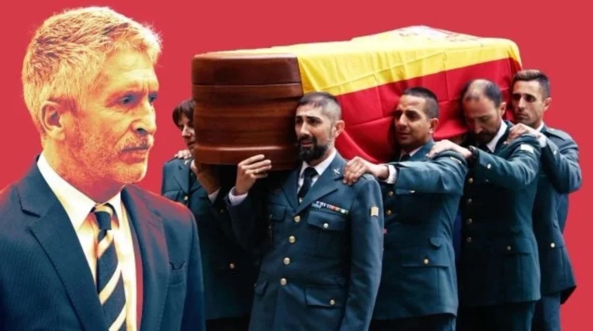 Una vergüenza que las viudas de los guardias civiles pierdan la mitad de la cuantía de las medallas de sus maridos por la falta de voluntad política de Marlaska y Sánchez.

Tratan comobeneficio personal la pensión de una viuda y la medalla de un héroe caído o asesinado y permiten