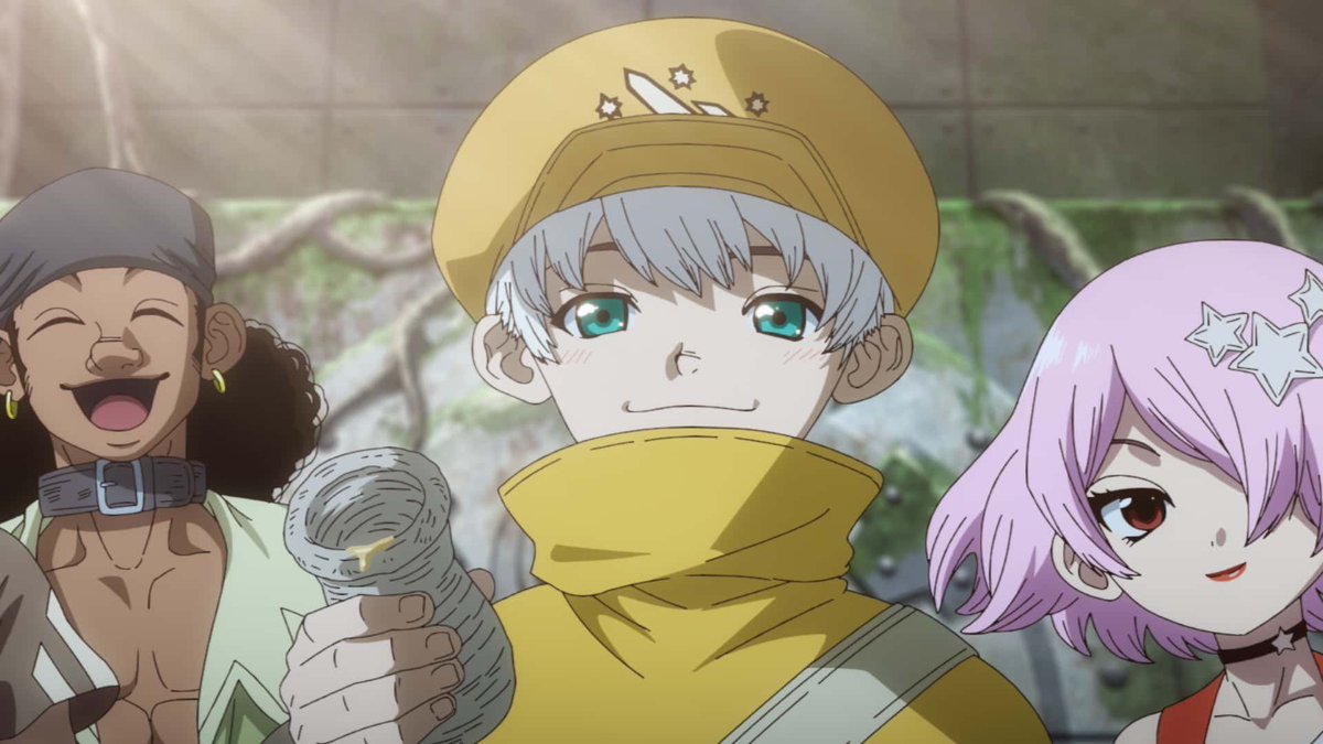 otakunews0101's tweet image. Vistazo al episodio 4 (#28 saga) en la tercera parte de la cuarta temporada de "Dr. STONE: Science Future"

Al aire el 23 de abril 

"Dr. STONE: Science Future" ongoing TV Anime Season 4 (cour 3) episode 4 (#28 saga) stills

Air Date: April 23
#DrSTONE