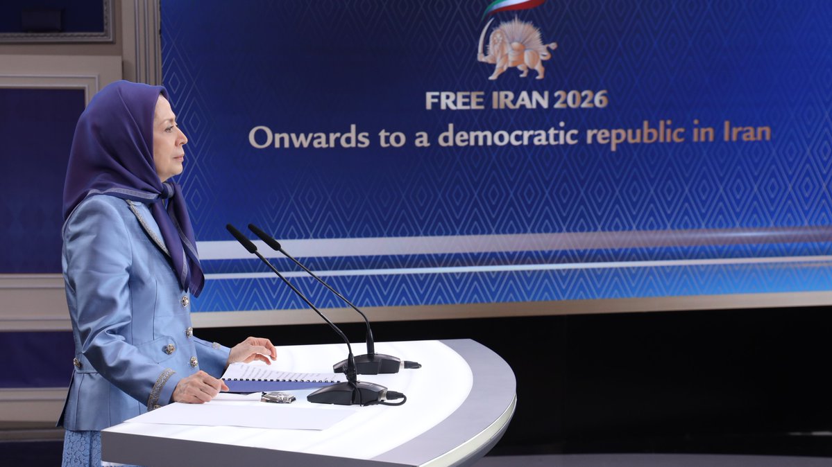 Maryam Rajavi tweet media