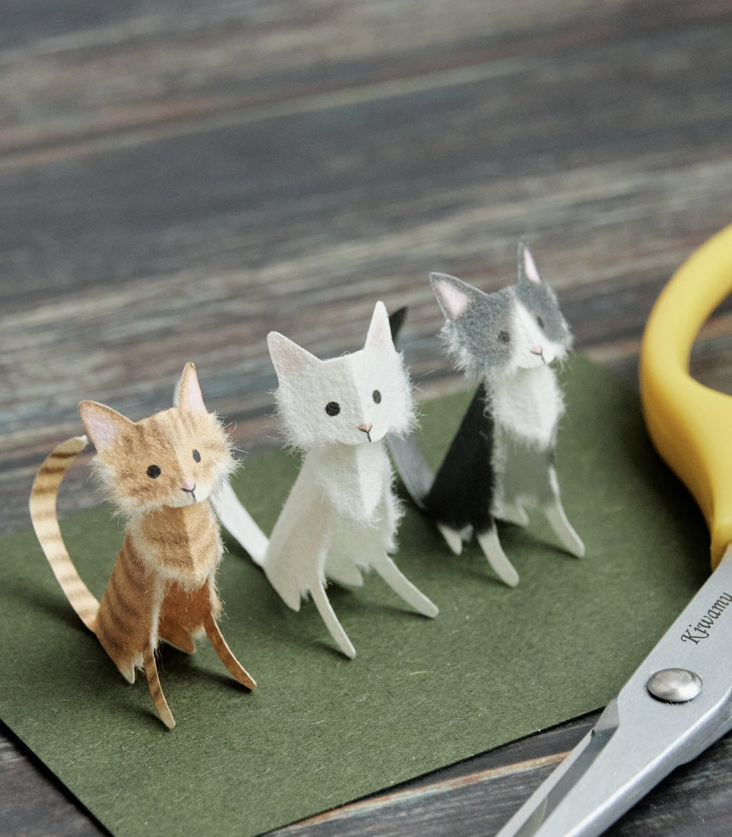 キワム/和紙切り折り紙 tweet media