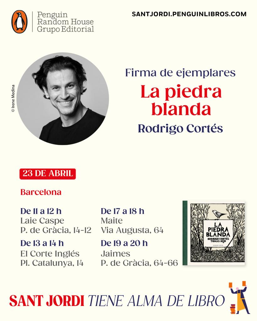 rodrigocortes's tweet image. Buenas e normales gentes de la cibdad de Barcino:

El jueves, tomando ocasión de la provisional seguridat por la muerte del dragón, allegaréme a FIRMAR (e vender, oíd) ejemplares de #LaPiedraBlanda e los otros libros. E aun sombras en lienzo, si menester fuere.

¡Vémonos allí!