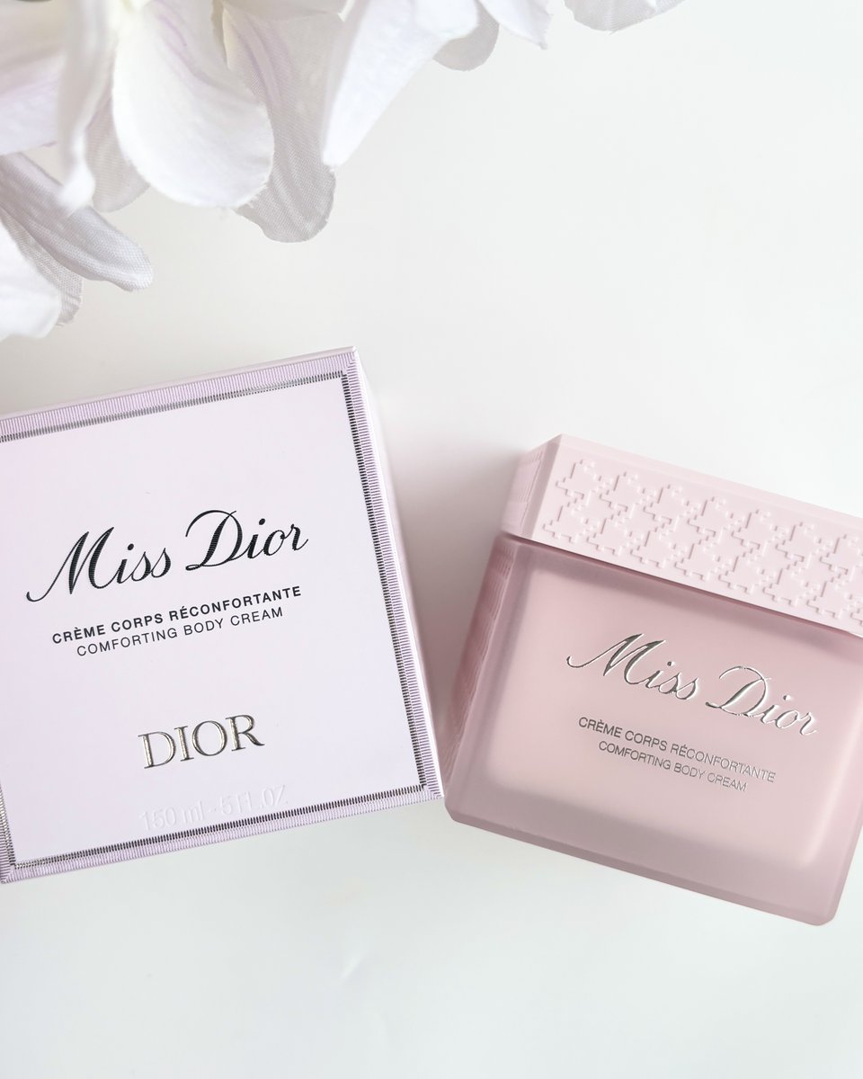 解禁】#ミスディオール のボディクリームが新しくなって登場✨ 🌸ミス