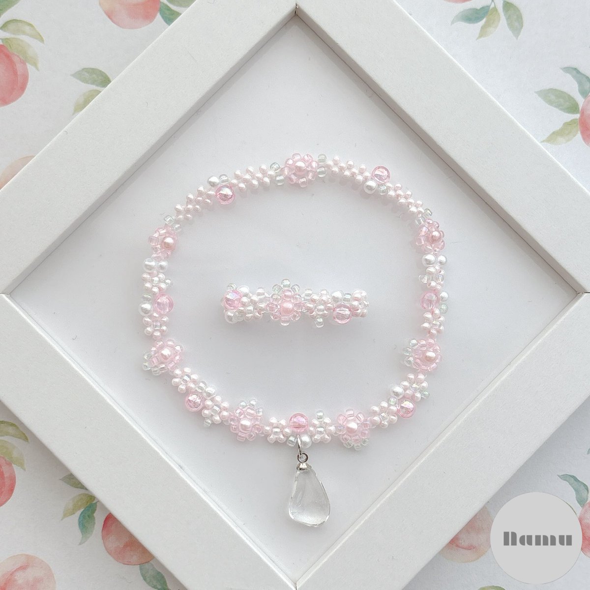 n_a_m_u_76's tweet image. seaglass × peach🍑🫧

pink🩷×green💚

#Namu #handmade #beads #seaglass #ハンドメイド #ハンドメイドアクセサリー #シーグラス #韓国アクセサリー #フラワービーズ #桃 #peach