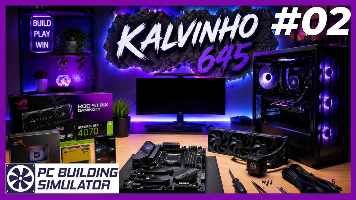 Kalvinho645's tweet image. Kalvinho aqui lembrando que tem vídeo novo saindo hoje no canal do PC Building Simulator no YouTube youtu.be/Jpa8kKq3b0Y deixe seu like seu comentário e se inscreva lá e aqui se não for inscrito para não perder vídeo novo todo dia lá!! #pc #simulador #programação