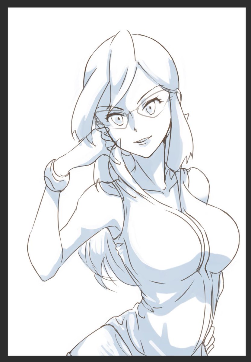 rairamarble's tweet photo. カンナさんは初めて描くんだな〜φ(・ω・ )ｶｷｶｷ https://t.co/znsN9H3Jze