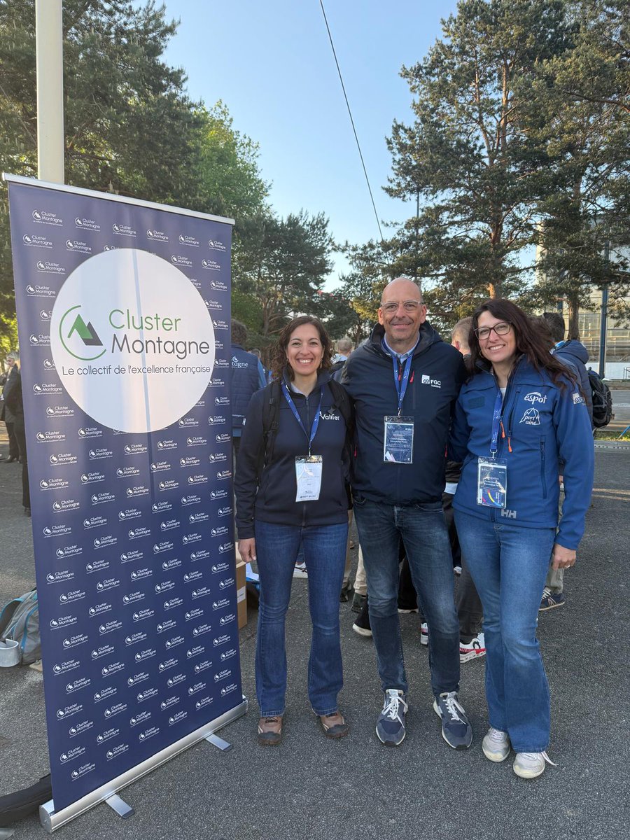 FGCcorporatiu's tweet photo. 📸 Una delegació d'#FGCTurisme formada pel subdirector de #Muntanya, Enric Serra, la gerenta de #Vallter, Patricia Torres, i la cap comercial d'#Espot i #PortAiné, Gemma Tost, assisteix al Cluster Montagne
✔️150 membres d'estacions de tot el món parlen sobre turisme de muntanya https://t.co/6MrgPl6FRk