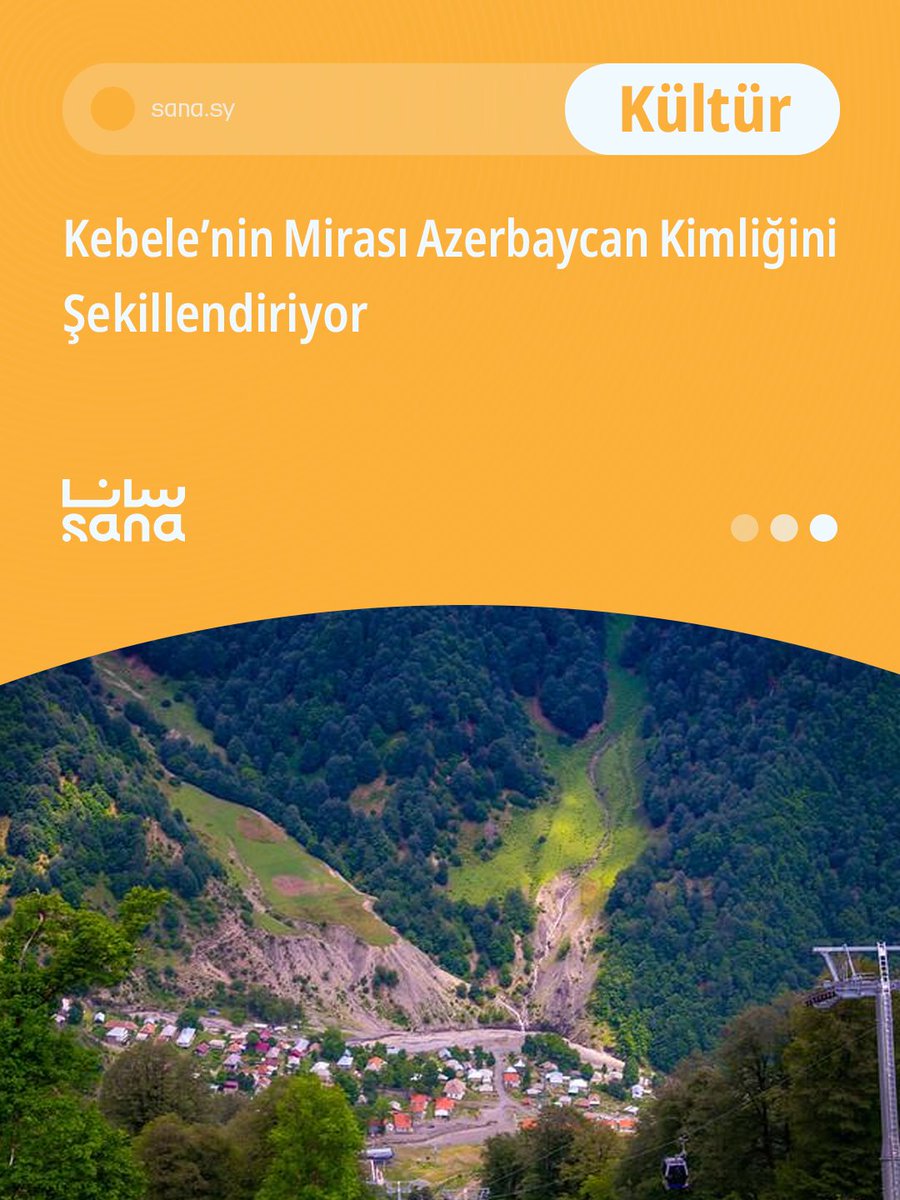 arap_ajans's tweet photo. Azerbaycan’ın kuzeybatısında yer alan Kebele, tarih boyunca Araplar, #Türkler ve #Kafkas halkları arasında etkileşim noktası olarak öne çıkarak, günümüz #Azerbaycan kimliğinin şekillenmesinde önemli rol oynayan merkezlerden biri olarak dikkati çekiyor.
https://t.co/YZ6ozQ0cVF https://t.co/BysOH3F5JL