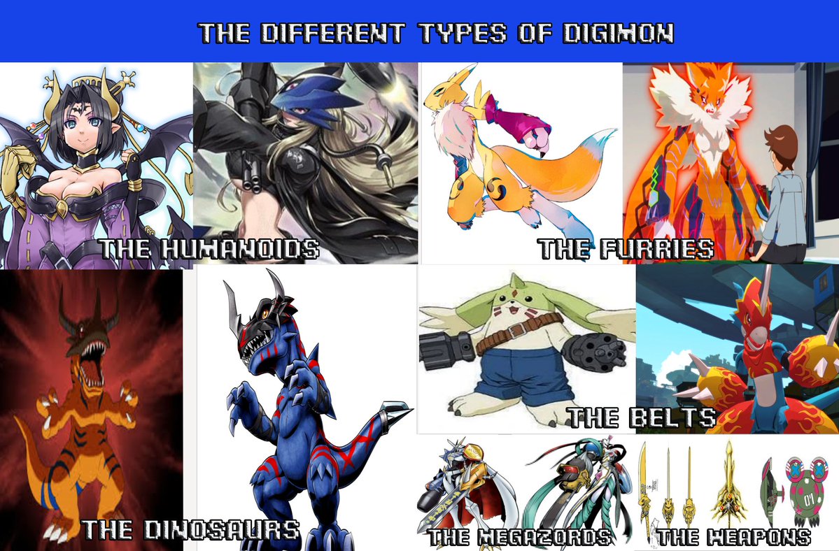 Good morning Digimon folks 
which type do you like the best