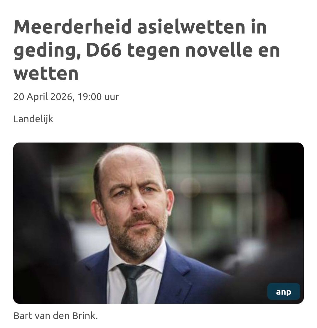 D66 heeft nederland genaaid!