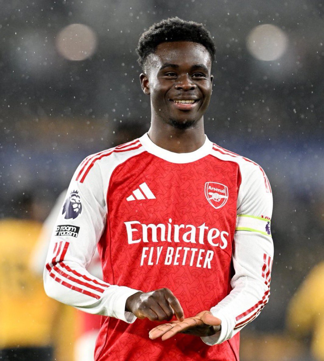 Khaytweets's tweet photo. Bukayo Saka will be available for selection for the Champions League semi-finals against Atletico Madrid. https://t.co/eUZAjkpblv