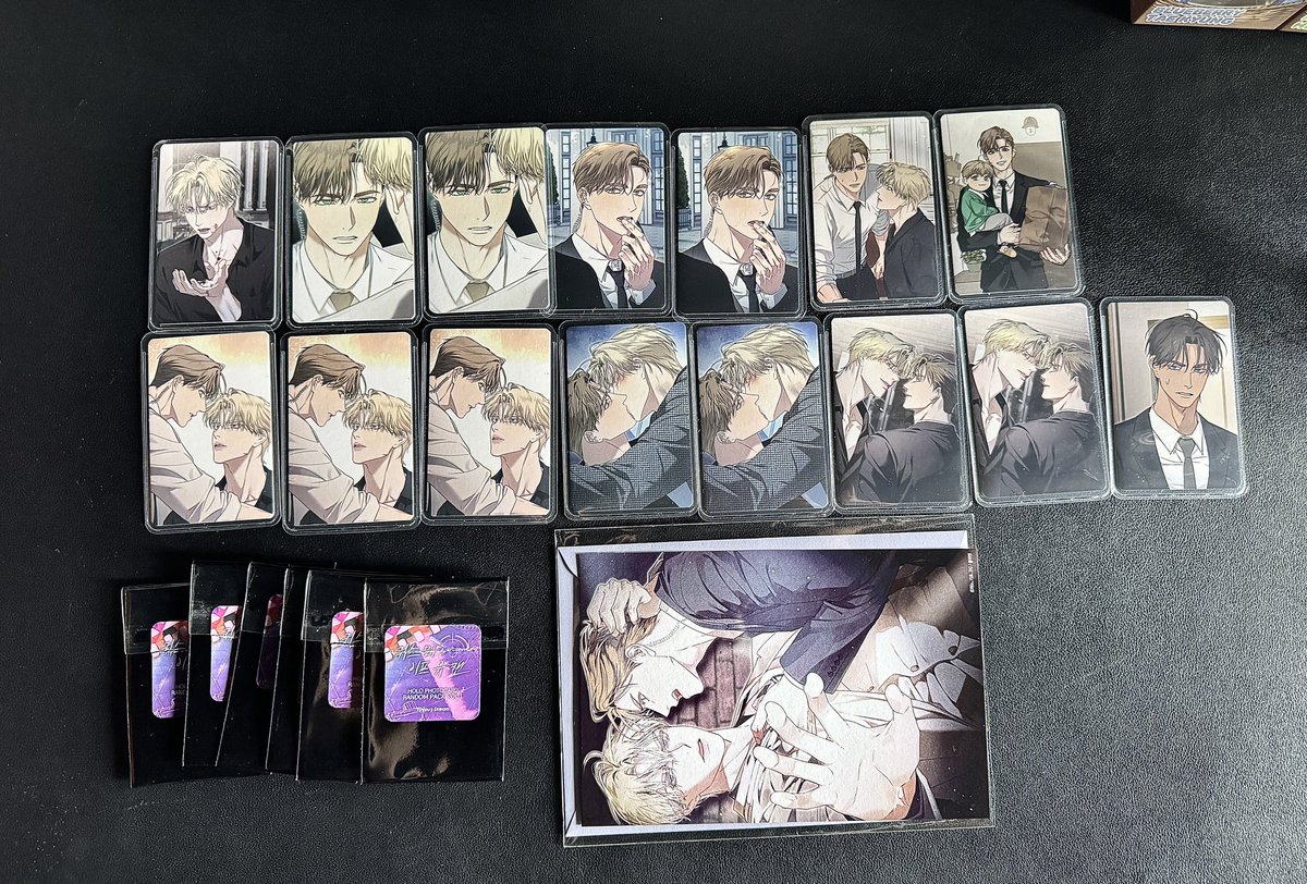 wts , พร้อมส่ง

ー การ์ด kiss me if you can รอบแรก ใบละ 45 ฿ , 3 ใบ 100 ฿

ー โปสการ์ด 100 ฿

*เหมาทั้งหมดในภาพ 490 ฿ free shipping 

dm only
( #ตลาดนัดมันฮวา #ตลาดนัดmanhwa ) kiss me if you can , เชส จอช