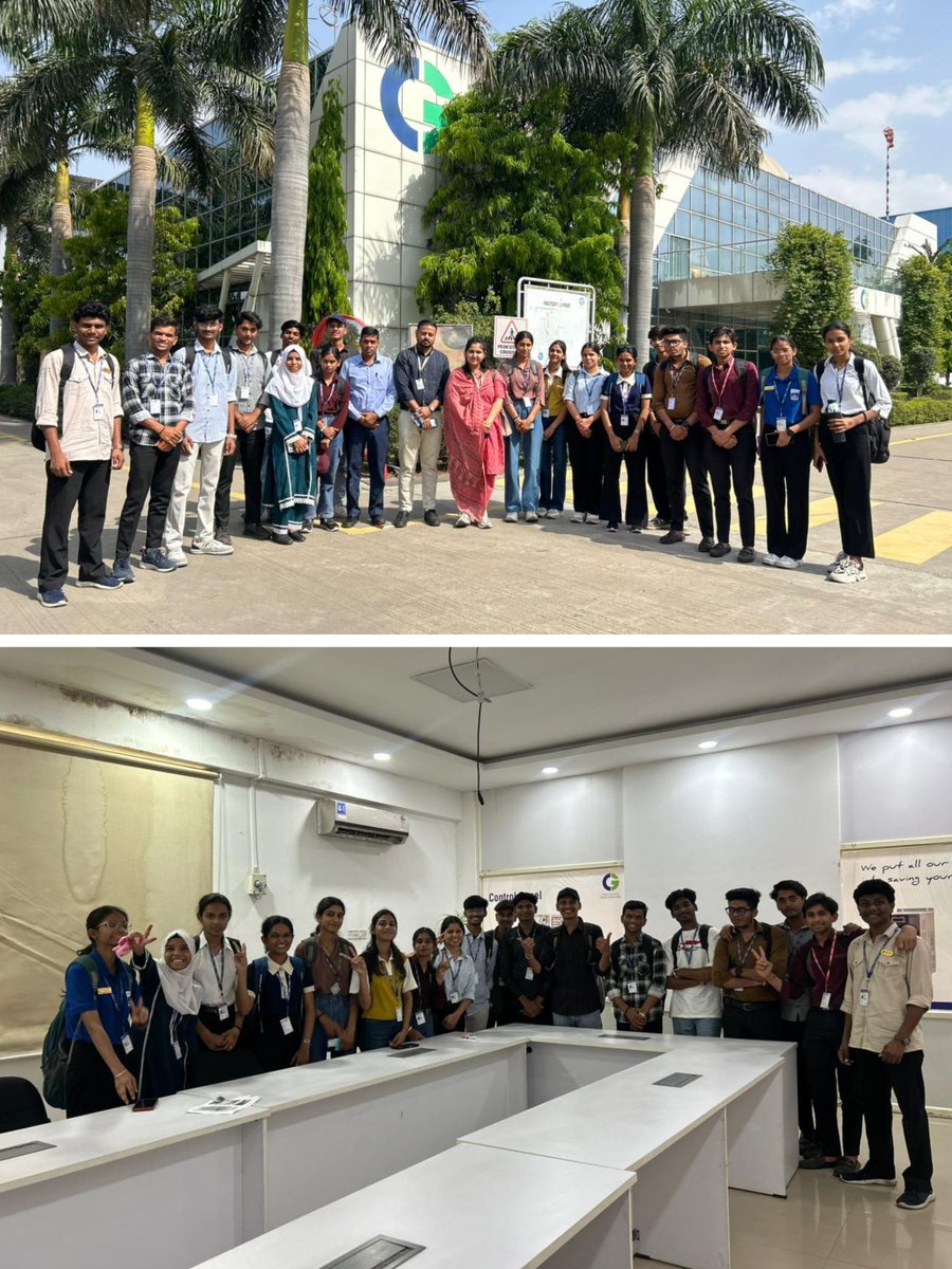 SagarCollege's tweet image. The first-year students from the Department of #Management Studies had an engaging #industrialvisit to CG Power and Industrial Solutions Ltd. The visit offered students the opportunity to gain insights into various departments and the management of work processes.
