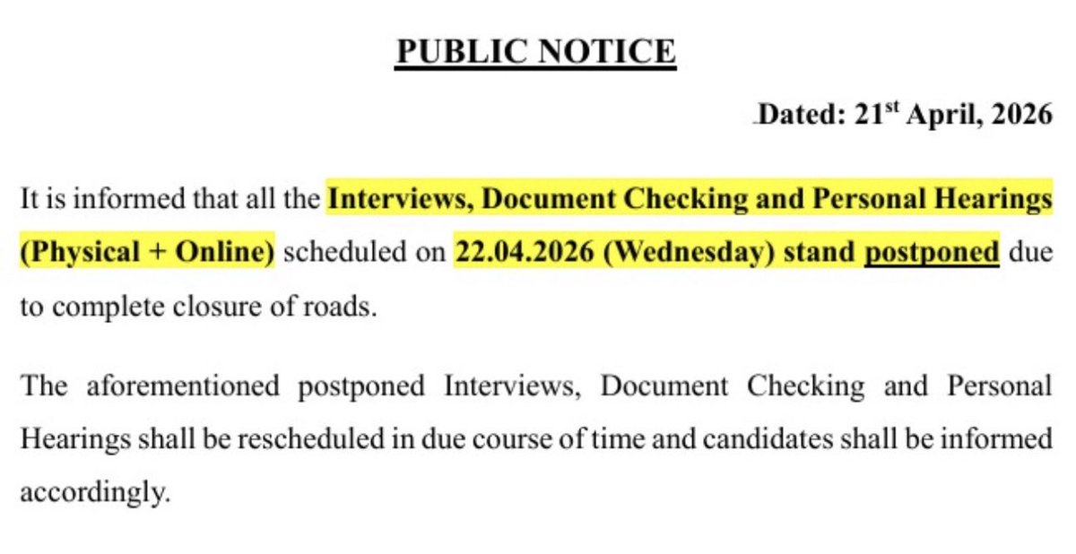 Federal Public Service Commission (FPSC) tweet media
