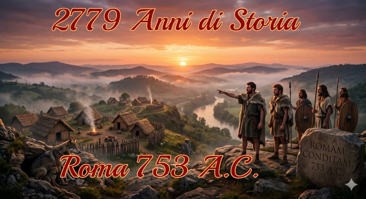 TrastevereRM's tweet photo. Auguri Roma...2779 anni di storia....❤ https://t.co/HPo5FlKxaD