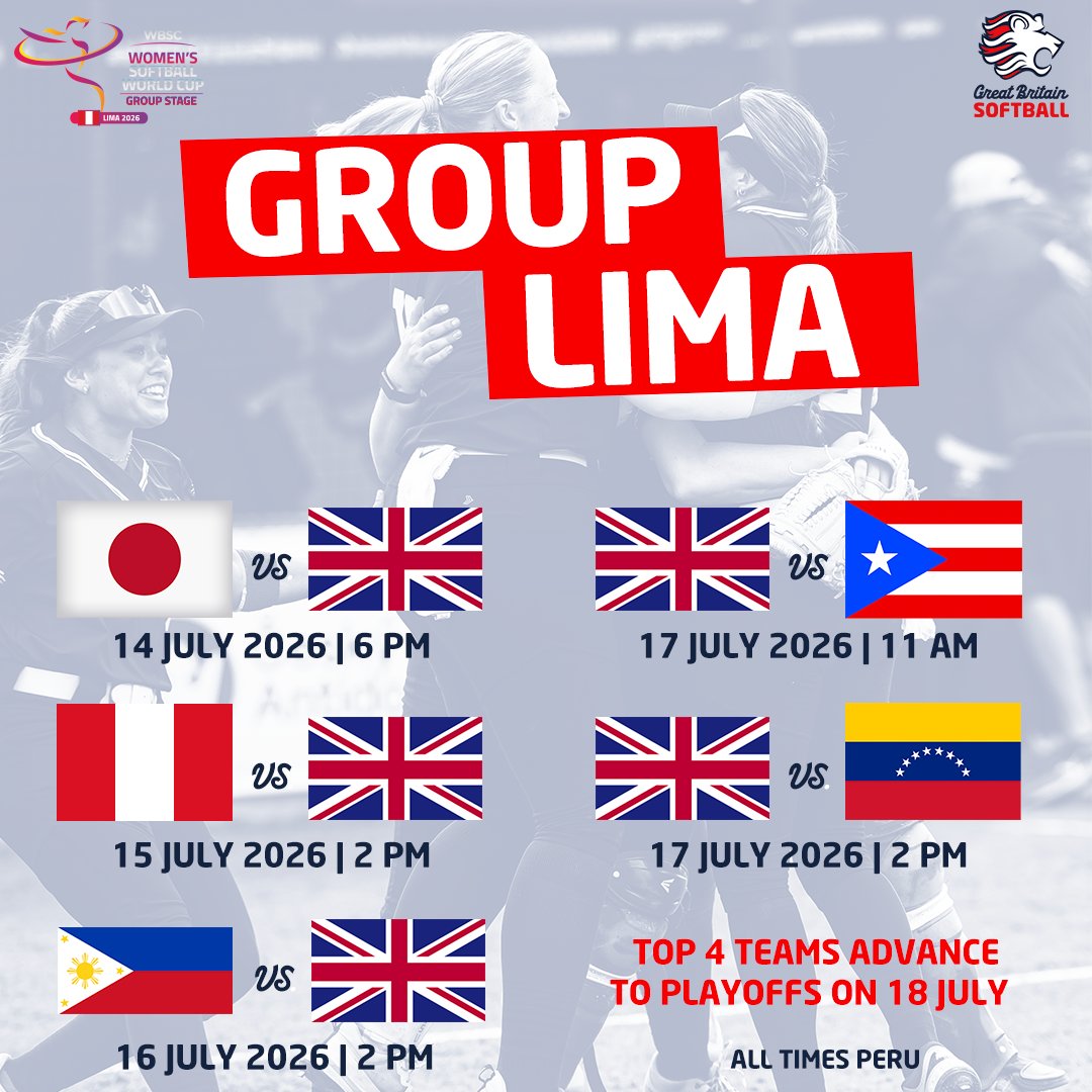 Great Britain Softball Women’s National Team tweet media