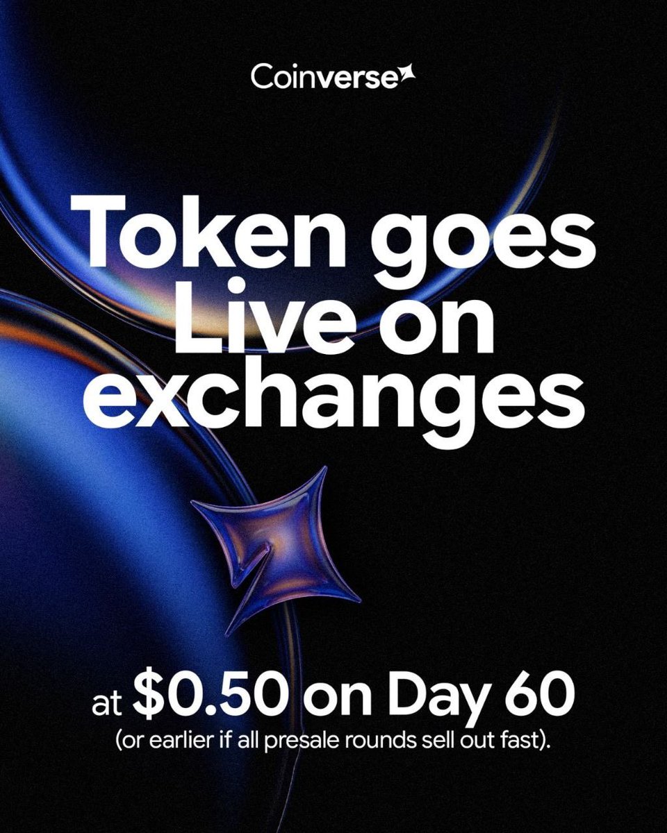 wecoinverse's tweet image. Missed Bitcoin? ❌
Missed Ethereum? ❌
Missed Polymarket? ❌

Don’t miss this.

🚀 VRS – World’s First Prediction Market Coin

💥 $0.05 → $0.50
⏳ 60 Days MAX
⚡ Can end ANYTIME

This is your early access moment.

Blink… and it’s gone.

#presale #thinkincoinverse #vrs