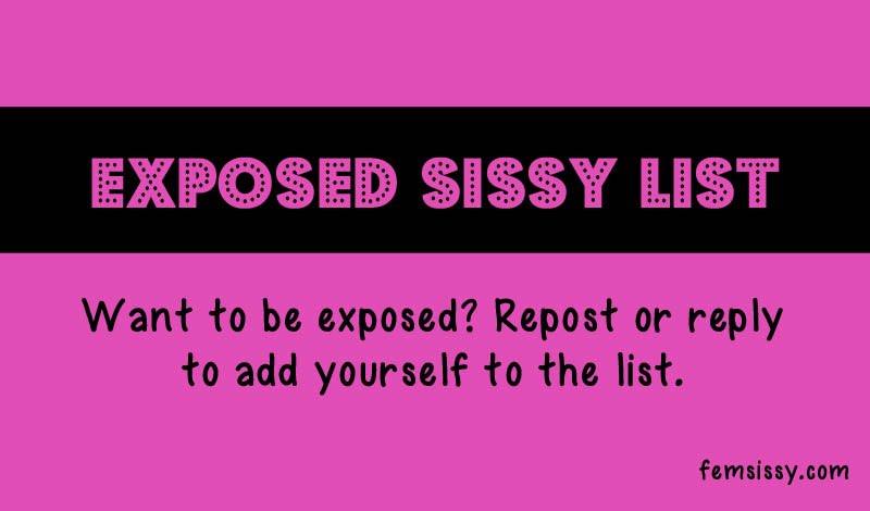 😈SISSY EXPOSURE AND BLACKMAIL CENTER👙👠 tweet media