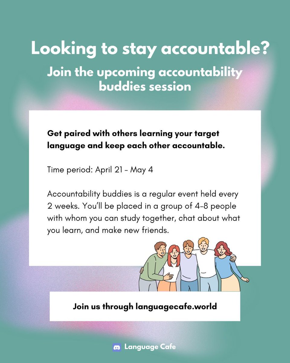 Language Cafe | Language Learning & Study Discord tweet media