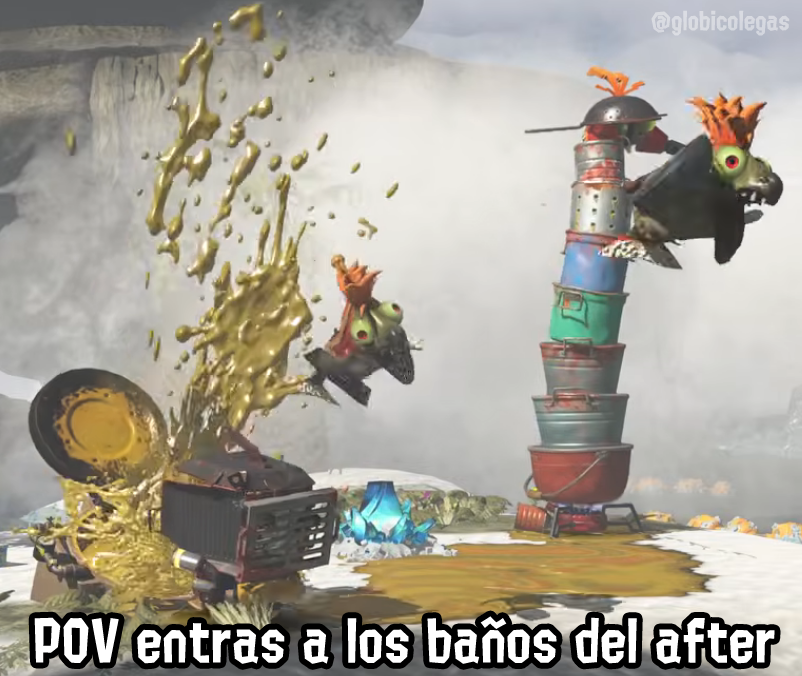 globicolegas's tweet photo. 🤢#SplatoonRaiders https://t.co/IakP6JNfdC