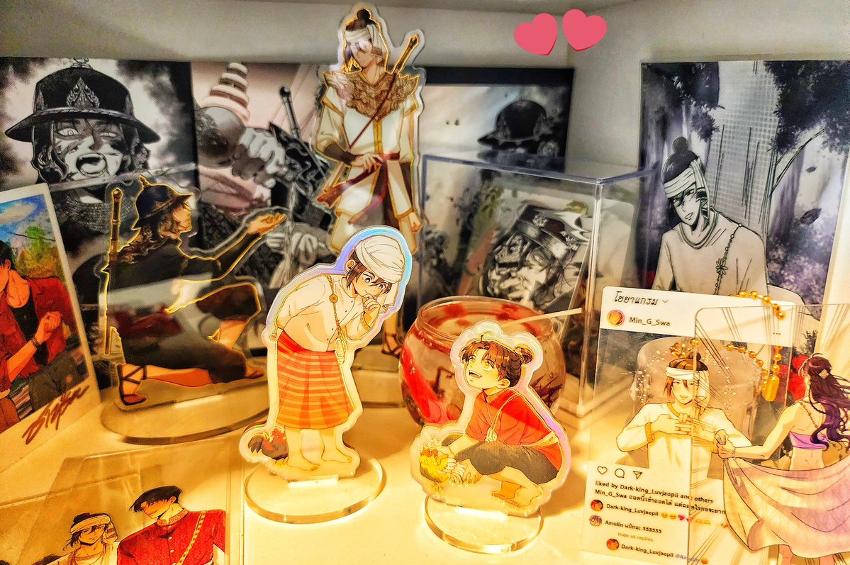 เป็นกำลังใจสนับสนุนผลงานถูกลิขสิทธิ์ให้นักวาดกันนะ ขอเป็นมุมเล็กๆติดตามผลงานของคุณAmulinไปเรื่อยๆค่ะ♥️ #อโยธยาเอยาวดี