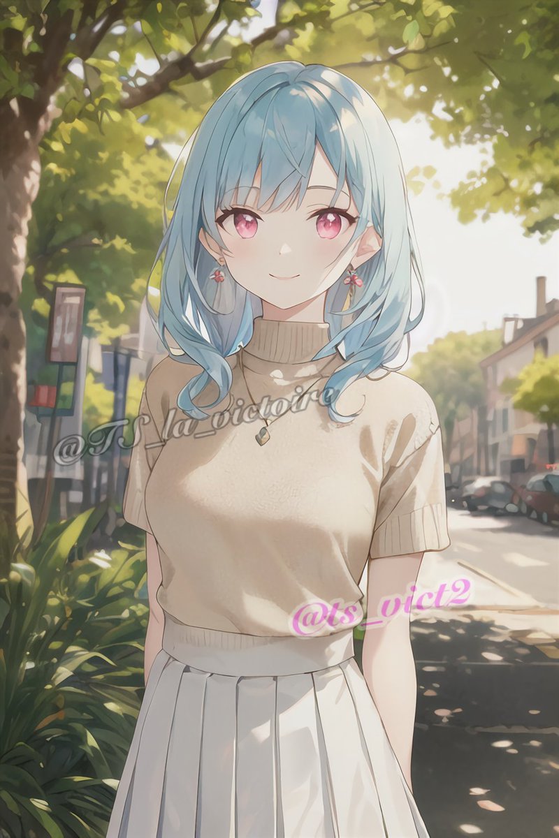 TS_la_victoire's tweet image. みんなおはよっ.ᐟ.ᐟ
#AIイラスト