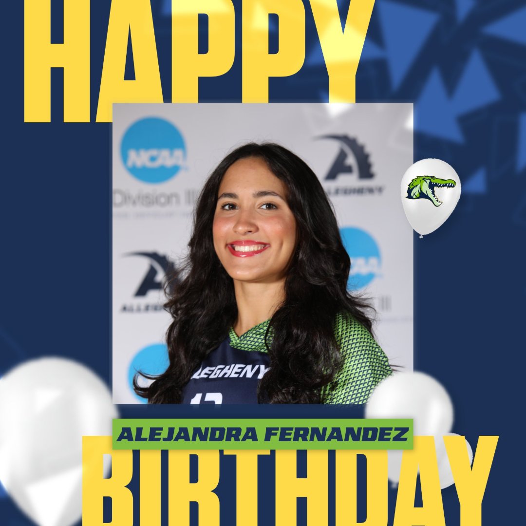 AlleghenyVball's tweet photo. HAPPY BIRTHDAY Alejandra and Lorena!!

#bringyourAgame https://t.co/FjrFht9L8h