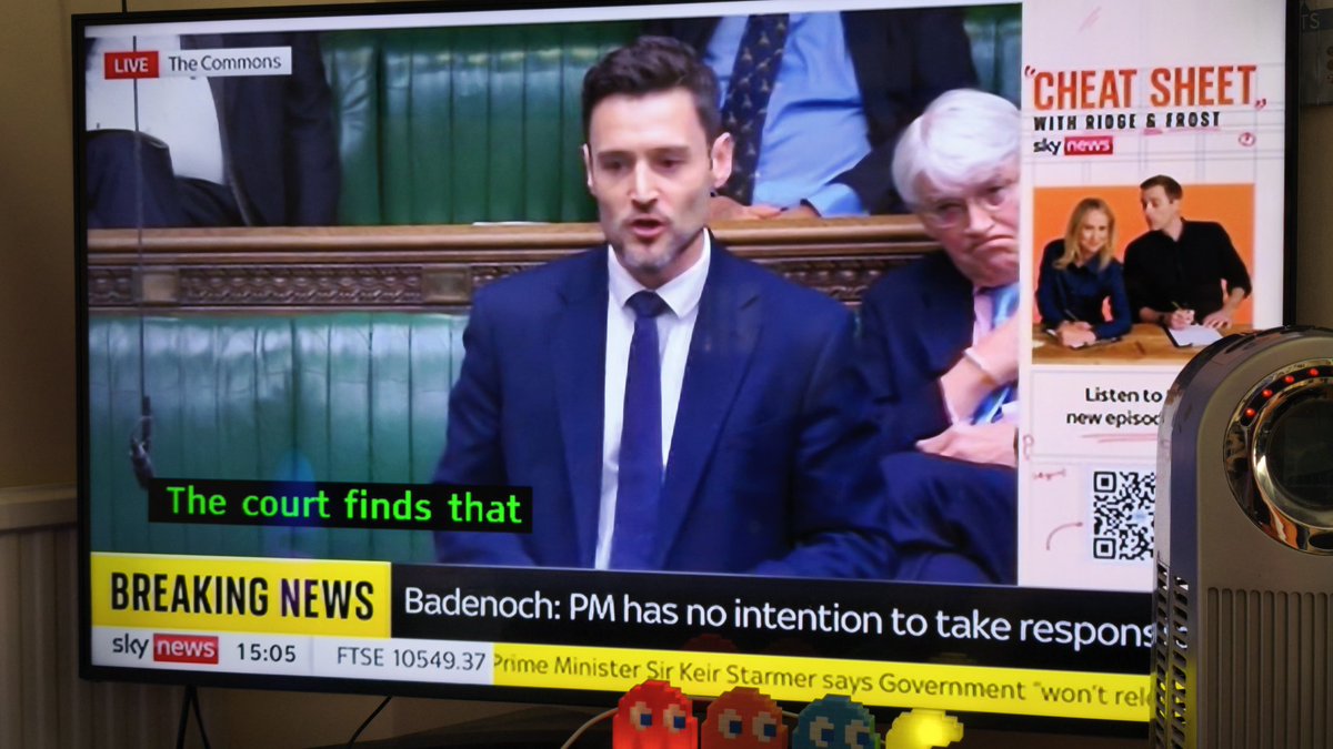 DVDfever's tweet image. MP making endless A Few Good Men references over Keir Starmer. He watches too many movies! More than me! #politicslive