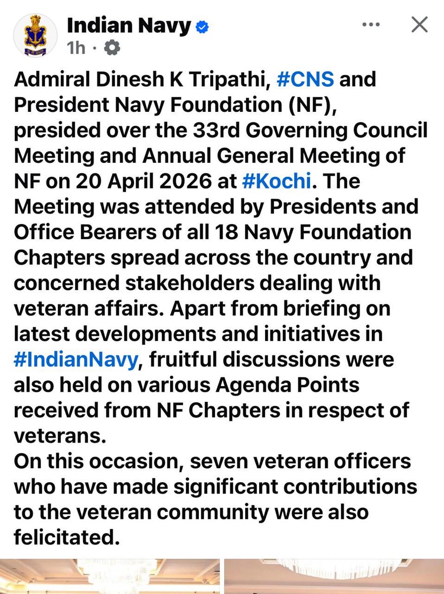 NavyVetsMumbai's tweet photo. https://t.co/S3SCa9igBw