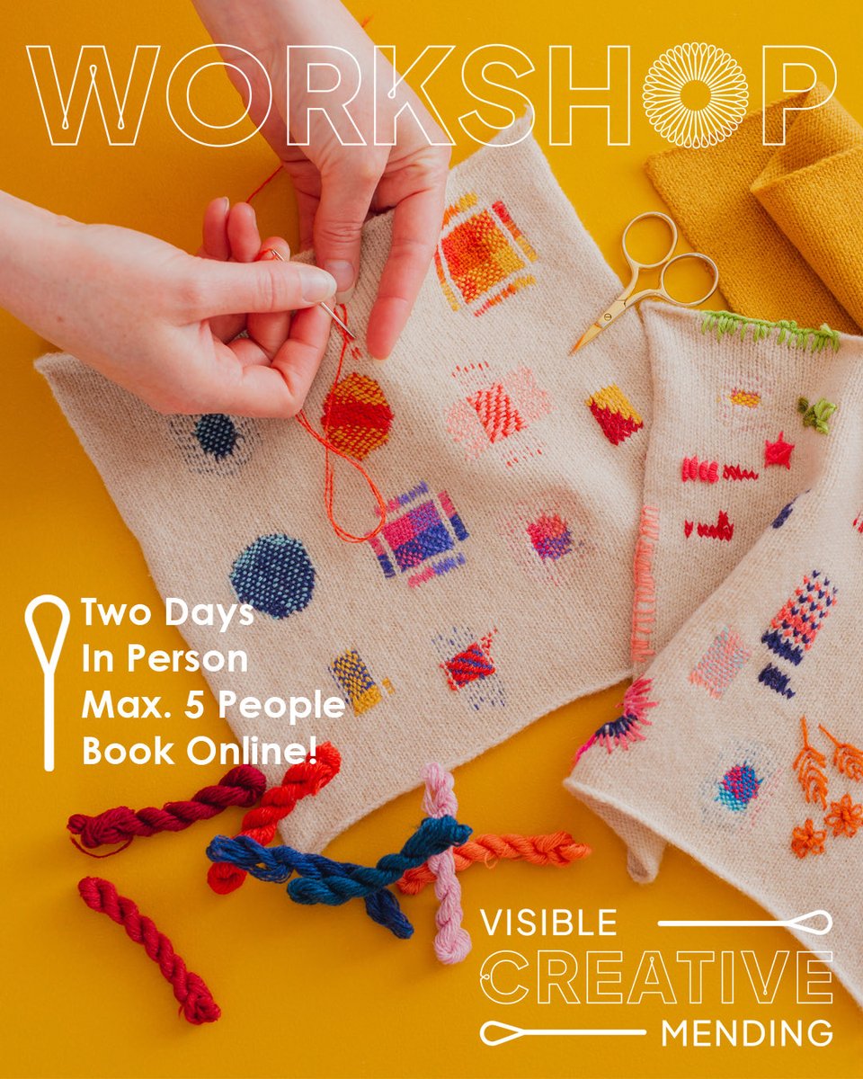 collingwoodnorr's tweet image. My next two day workshop is at the end of June. Learn to visibly mend your knitwear as part of a small group- it will be relaxed, friendly and there will be homemade cake and plenty of tea! 

collingwoodnorrisdesign.com/visible-mendin…

#visiblemending #repair #darningworkshop
