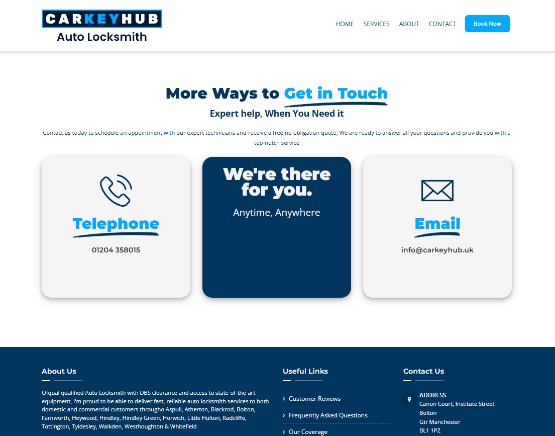 TopRankInternet's tweet photo. We are thrilled to launch the Car Key Hub website. This project was fully bespoke and involved us working with graphics the client provided and designing a  website around them...

Client was thrilled to see his graphics turned into a website > https://t.co/gcTOaOHpwH https://t.co/eD6ndIYuVF