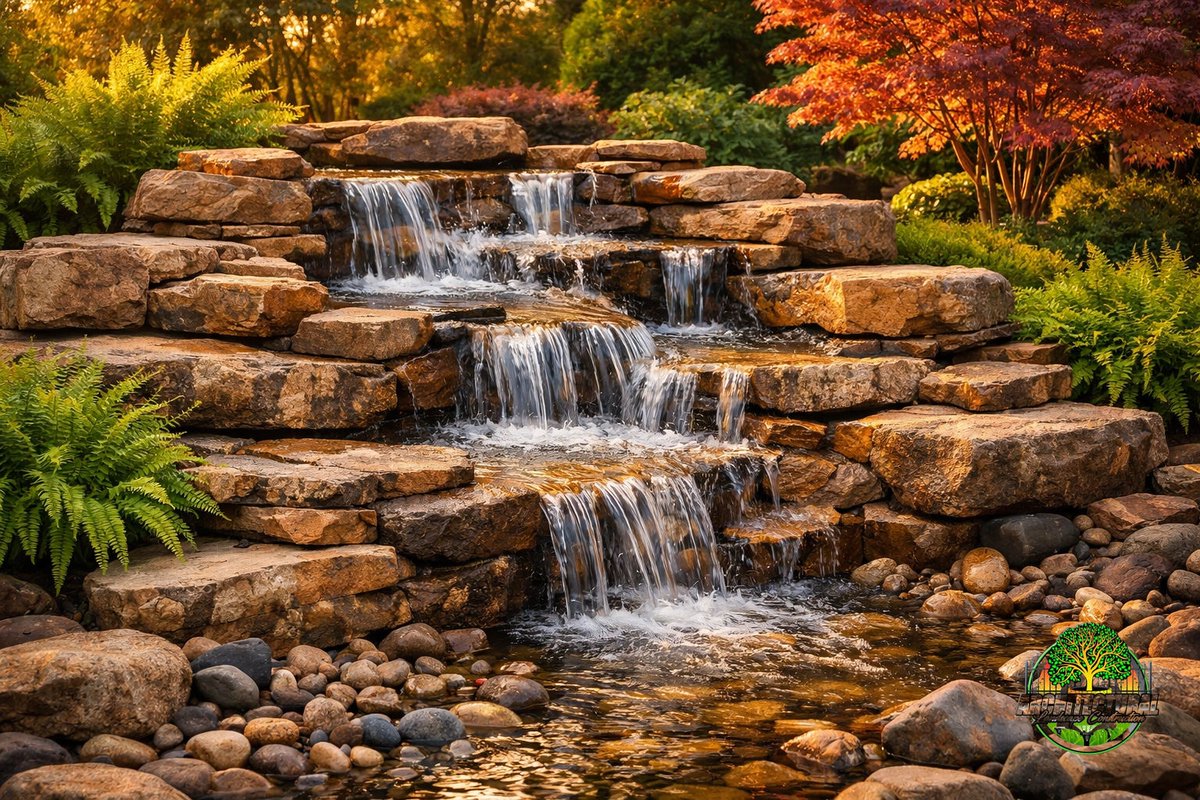 archlnsconst23's tweet image. Achieve sensory wellness with a pondless waterfall. Expert stonework for acoustic privacy and a private oasis. Architectural Landscape Construction: Legacies in stone since 1987. …itecturallandscapeconstructionllc.com shorturl.at/alc-google #LandscapeDesign