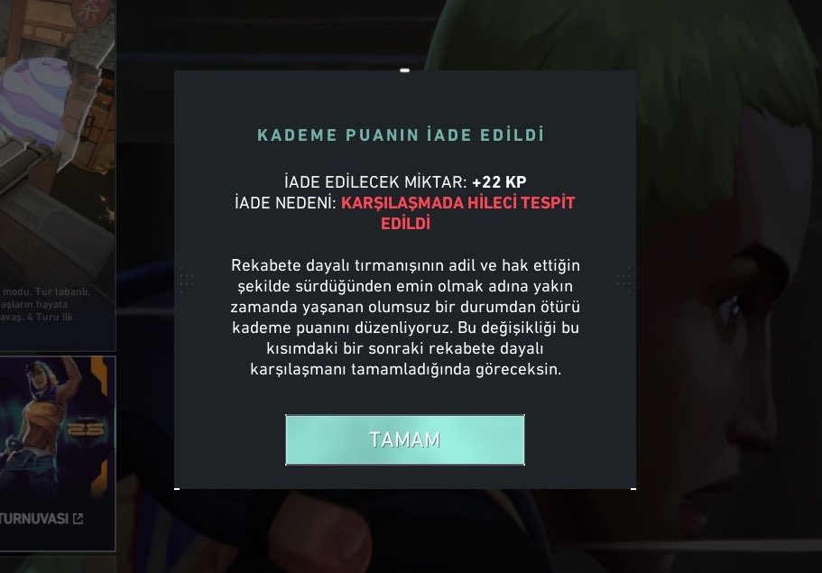 suddyvl's tweet photo. Tesekkurler Riot Games 🫶 #Valorant https://t.co/n9cgnmPU4X