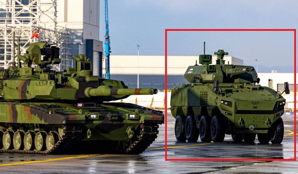 MASAOMORITR's tweet photo. @DarthFreder Aktuell eingegangen für einen Freund
"Fuat Tosyalı Chef des Stahlgiganten #Tosyali erklärte, dass es bei der Produktion des BMC #Altay-Panzers keine Verzögerungen gibt und man vor dem Terminplan läge . BMC sei bestrebt die jährliche Produktionskapazität auf 96 zu erhöhen . Er betonte, dass in der Anlage auch die Produktion taktischer Radfahrzeuge und IFV begonnen wurde und auch das #Altuğ 8x8 Projekt ebenfalls im vertraglichen Zeitrahmen ist. Das Werk kann mtl. 10 8x8 Radpanzer herstellen, 29 wurden vom türkischen Heer verbindlich bestellt. "