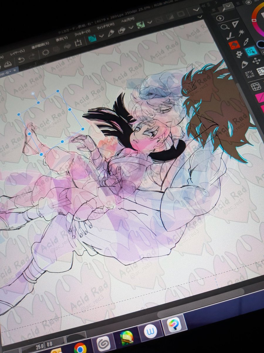 ｱｼｯﾄﾞﾚｯﾄﾞ-楽しく書いてる tweet media