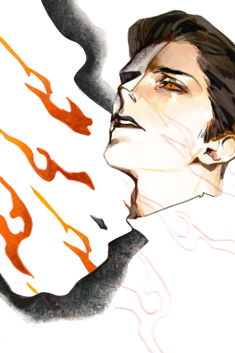 masilhouet16111's tweet photo. My scorch marks, flames and flying birds.
 
I’m back!
Flip it over to see Christine
#procreate #ThePhantomOfTheOpera #PotO https://t.co/lKgUlUV5gr