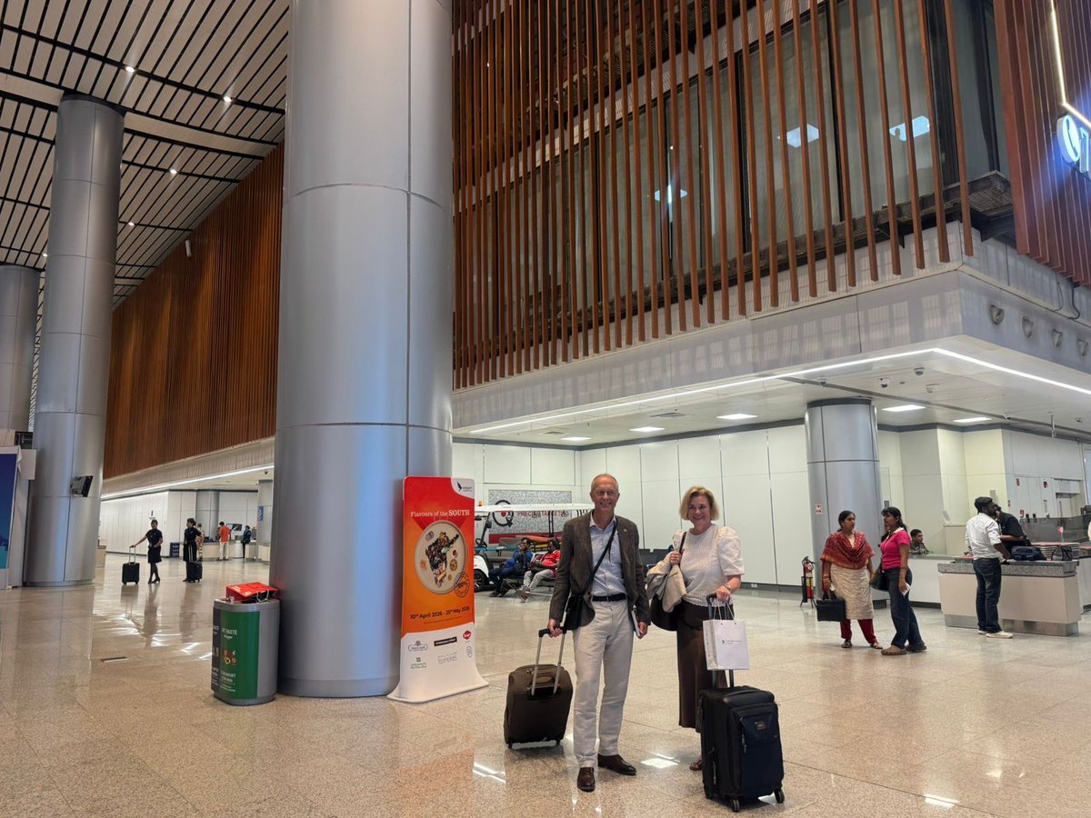 NorwayAmbIndia's tweet image. Greetings from Rajiv Gandhi International Airport ✈️ @RGIAHyd
A proud moment to see climate-efficient, human-centric #Norwegian design by Nordic Office of Architecture @NordicOOA take flight in #Hyderabad. Hallmarks of 🇳🇴, beautifully realized in India 🇮🇳! @TelanganaCMO #GMRGroup