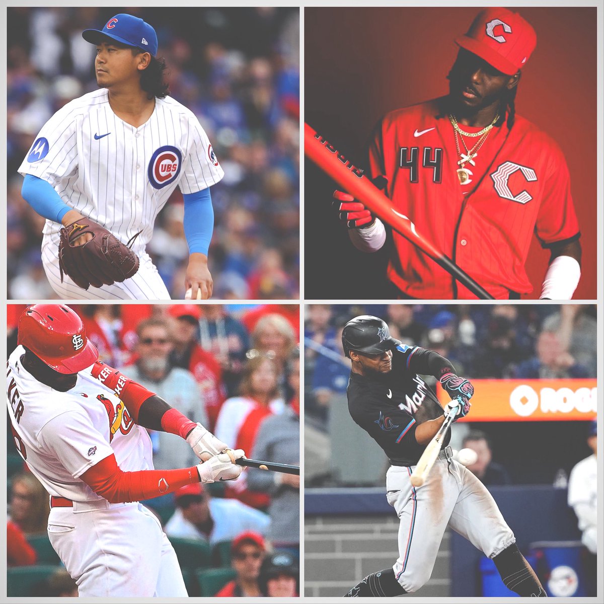 PixFromTheSix's tweet image. MLB April 21 

Shota Imanaga Over 6.5 K’s 
Elly De La Cruz Over 1.5 HRR 
Jordan Walker Over 1.5 HRR
Otto Lopez Over 1.5 HRR 
Walker / Lopez/Cruz Over 0.5 HRR 

Bats 23-11 + 9.44 u 🔥
Pitchers 43-29 +10.09u 🔥

❤️ IF YOUR TAILING 🙏

#Cubs #ATOBTTR #STLCards #FightinFish