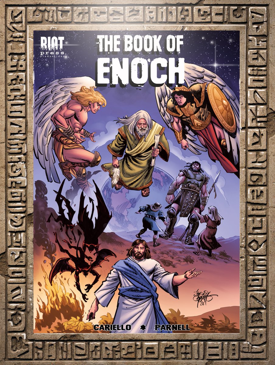 PatrickThomasP1's tweet image. 🚨 WE ARE LIVE. 🚨

The Book of Enoch is now on Kickstarter—written by PTP, illustrated by @SergioCariello , with collector cards by me.

If you believe in indie + faith-based storytelling… now’s the moment. 🙏🔥

👉 kickstarter.com/projects/patri…

#BookOfEnoch #Kickstarter