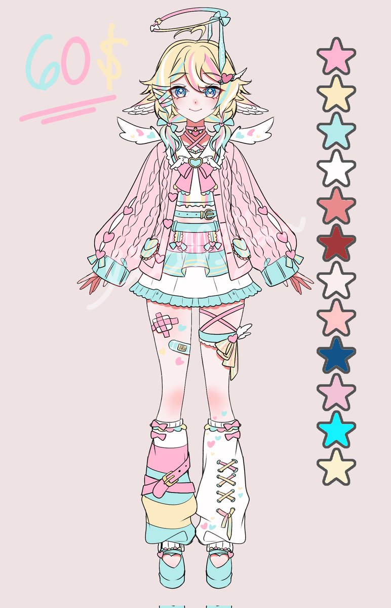 littl3jan's tweet photo. 👼Angel bb!

Design Price: 60$

Vtuber bundle: 500$ (model art + rig)

👼 Half payments, plans &amp; holds accepted!
👼 Just comment or send a message if youd like to get her!

Likes and RTwts are appreciated! 

#vtube #vtubers #adoptable #janadopps https://t.co/nuO6mGZKef