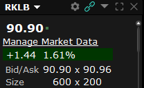 BP_EUR's tweet image. Sold more $RKLB today. I'm now left with about 20% of my initial position, and I'm holding to see if it climbs above $100. 🧐

GL to everyone! 🍀

#TradeSmart
